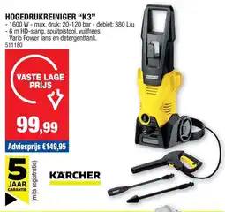Hubo Kärcher Hogedrukreiniger K3 aanbieding