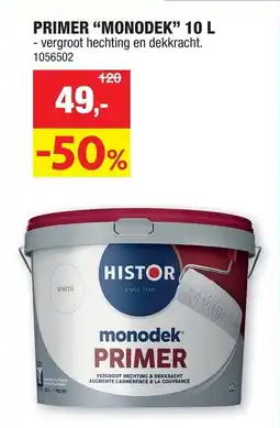 Hubo Histor Primer Monodek aanbieding