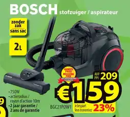 ElectroStock Bosch Stofzuiger / Aspirateur aanbieding