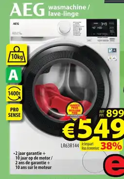 ElectroStock AEG wasmachine / lave-linge aanbieding