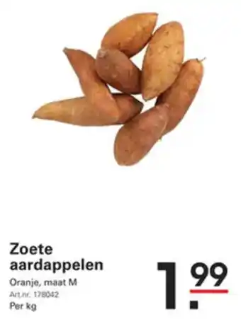 Zoete aardappelen