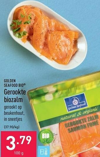 ALDI Gerookte biozalm aanbieding