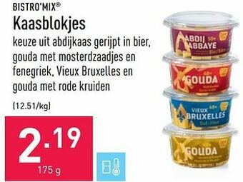 ALDI Kaasblokjes aanbieding