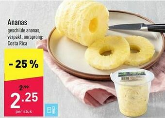 ALDI Ananas aanbieding