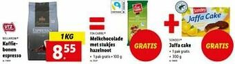 Lidl Koffiebonen espresso aanbieding