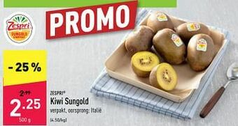 ALDI Kiwi sungold aanbieding