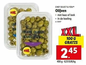 Lidl Olijven aanbieding
