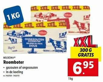 Lidl Roomboter aanbieding
