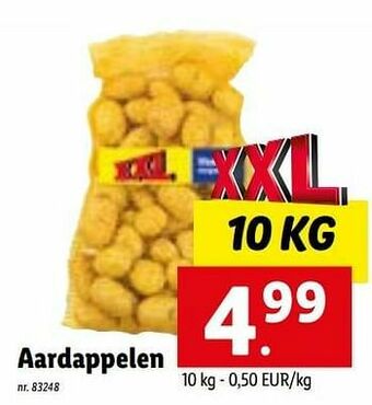 Lidl Aardappelen aanbieding