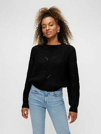 Berca Shoes Pieces Trui Pieces Trui Benta - Zwart aanbieding