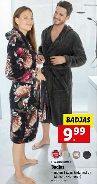 Lidl Badjas aanbieding