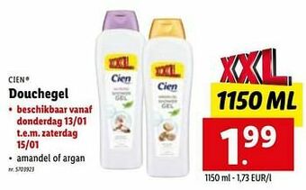 Lidl Douchegel aanbieding