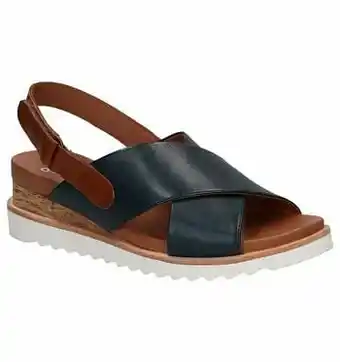 Torfs Ara Valencia Blauwe Sandalen aanbieding