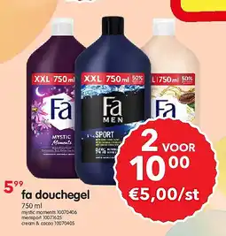 Yess fa douchegel aanbieding