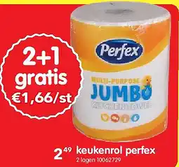 Yess keukenrol perfex aanbieding