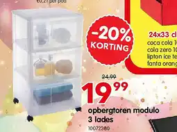 Yess opbergtoren modulo 3 lades aanbieding