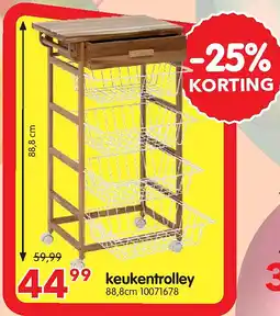 Yess keukentrolley aanbieding