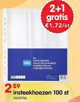 Yess insteekhoezen 100 st aanbieding