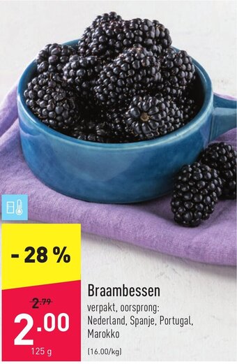 ALDI Braambessen aanbieding