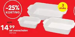 Yess set ovenschalen aanbieding
