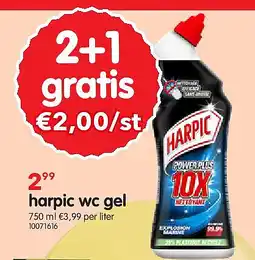 Yess harpic wc gel aanbieding
