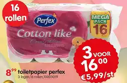 Yess toiletpapier perfex aanbieding