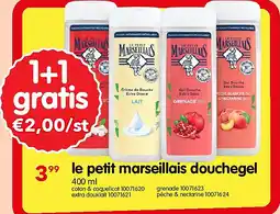 Yess le petit marseillais douchegel aanbieding