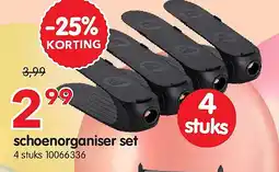 Yess schoenorganiser set aanbieding