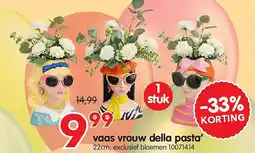 Yess vaas vrouw della pasta’ aanbieding