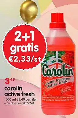 Yess carolin active fresh aanbieding