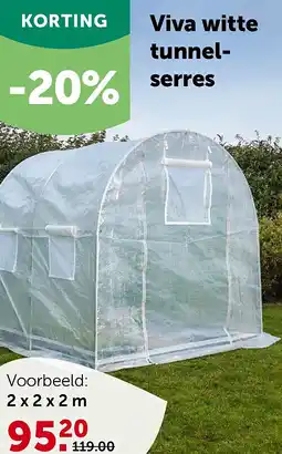 AVEVE Viva witte tunnelserres aanbieding