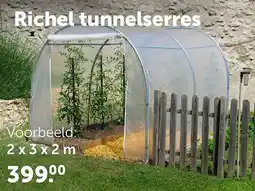 AVEVE Richel tunnelserres aanbieding