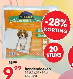 Yess hondendoeken aanbieding