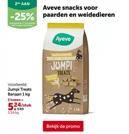 AVEVE Jumpi Treats Banaan 1 kg aanbieding