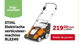 AVEVE STIHL Elektrische verticuteermachine RLE240 aanbieding