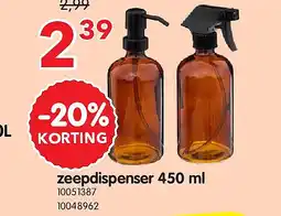 Yess zeepdispenser 450 ml aanbieding