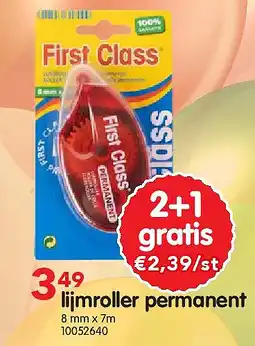 Yess lijmroller permanent aanbieding