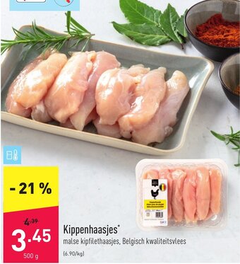 ALDI Kippenhaasjes aanbieding