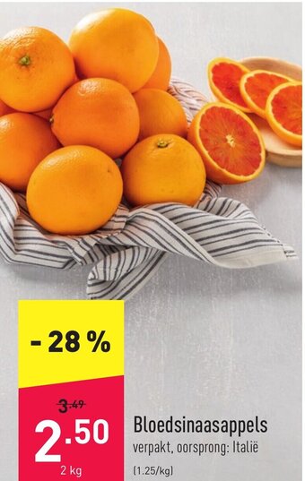 ALDI Bloedsinaasappels aanbieding