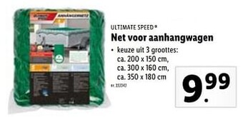 Net voor aanhangwagen