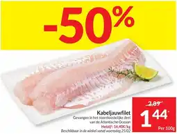 Intermarché Kabeljauwfilet aanbieding