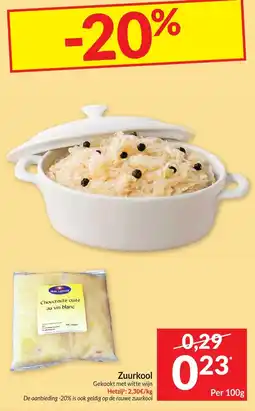 Intermarché Zuurkool aanbieding