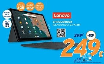 Krëfel Lenovo chromebook ideapad duet ct-x636f aanbieding