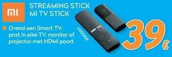 Krëfel Xiaomi streaming stick mi tv stick aanbieding