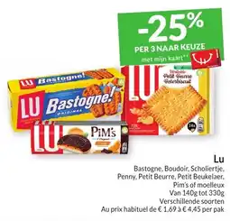 Intermarché Lu aanbieding