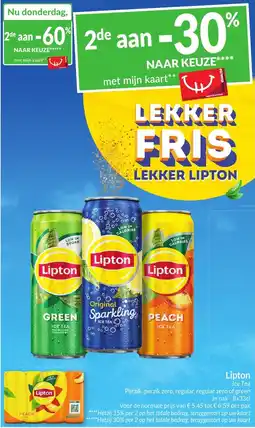 Intermarché Lipton aanbieding