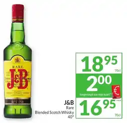Intermarché J&B aanbieding