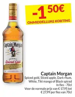 Intermarché Captain Morgan aanbieding