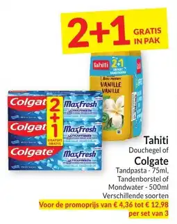 Intermarché Tahiti of Colgate aanbieding