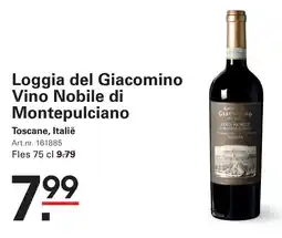 Sligro Loggia del Giacomino Vino Nobile di Montepulciano aanbieding